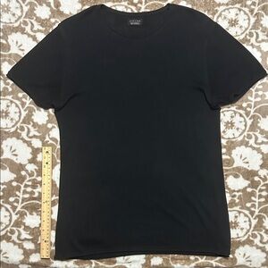 Zara Black Short Sleeve Men's Tee